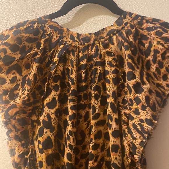 Sundays Women size Medium Wild Animal (leopard)Patterned Dress - Picture 15 of 16